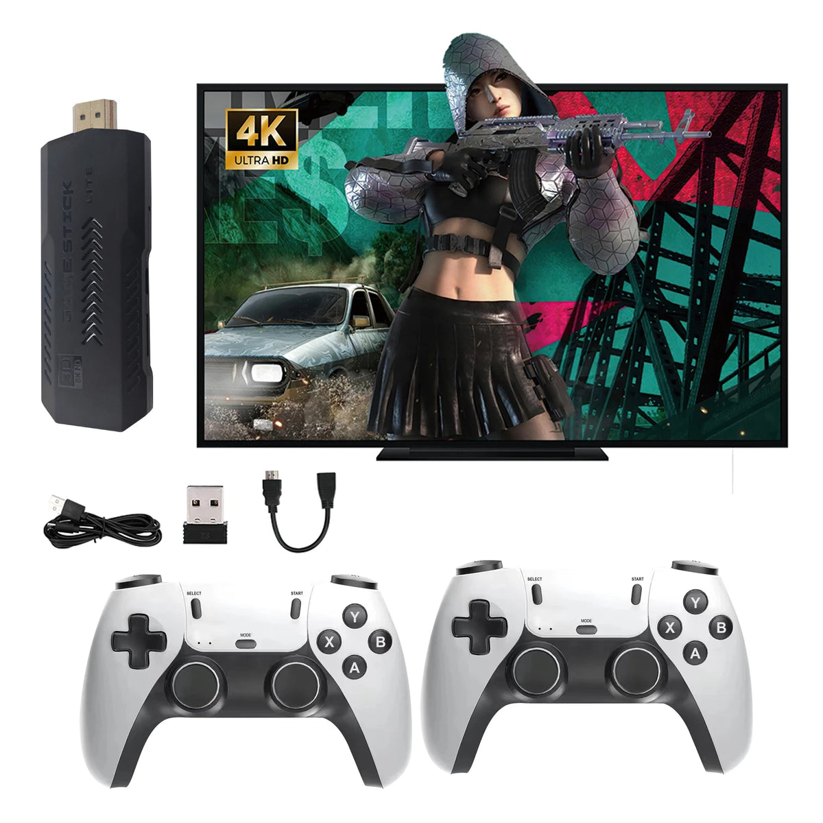 UTBOX X2 Pro Retro Game Stick Console | 128GB 4K HDMI